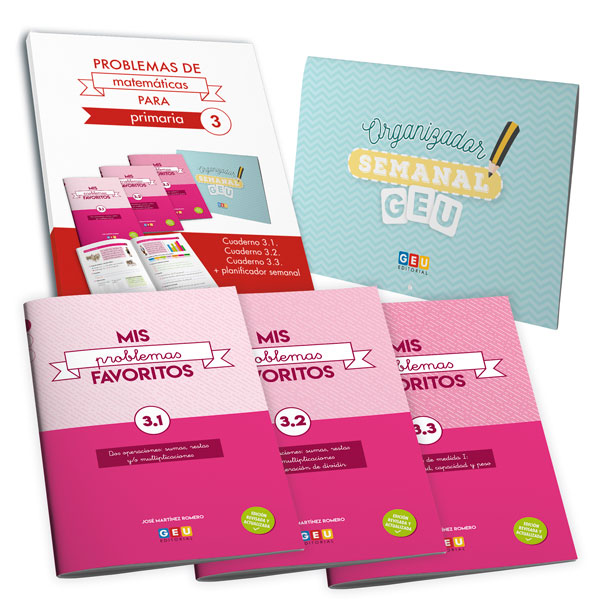 Cuadernos de refuerzo de problemas de matem&aacute;ticas